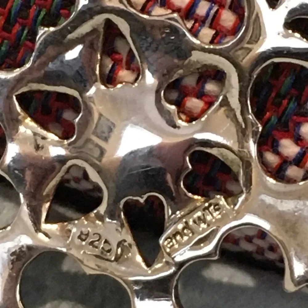 Marcasite Crystal Sterling Silver 925 Snowflake Pendant